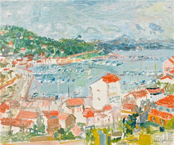 Le Port (Var) by Marcel Saint-Jean