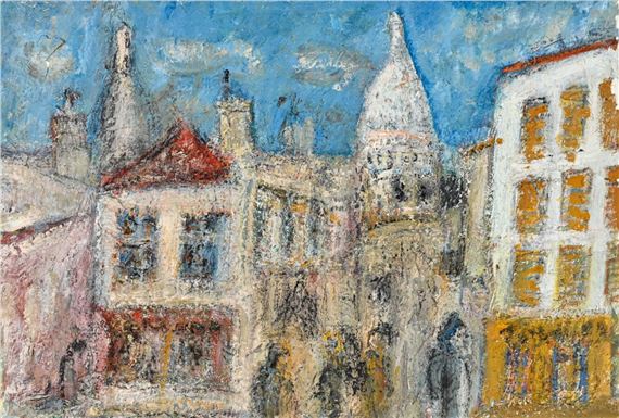 Paysage urbain by Marcel Saint-Jean