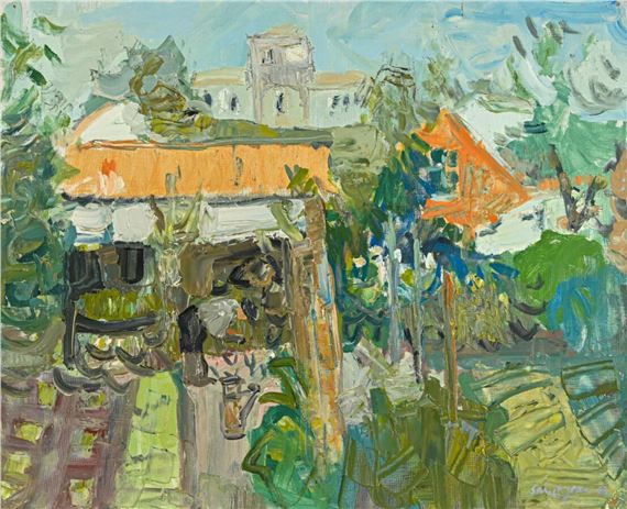 Le jardin by Marcel Saint-Jean, 1962