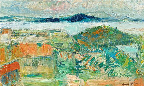 La mer by Marcel Saint-Jean, 1978