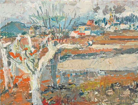 Hiver à Bully by Marcel Saint-Jean, 1963