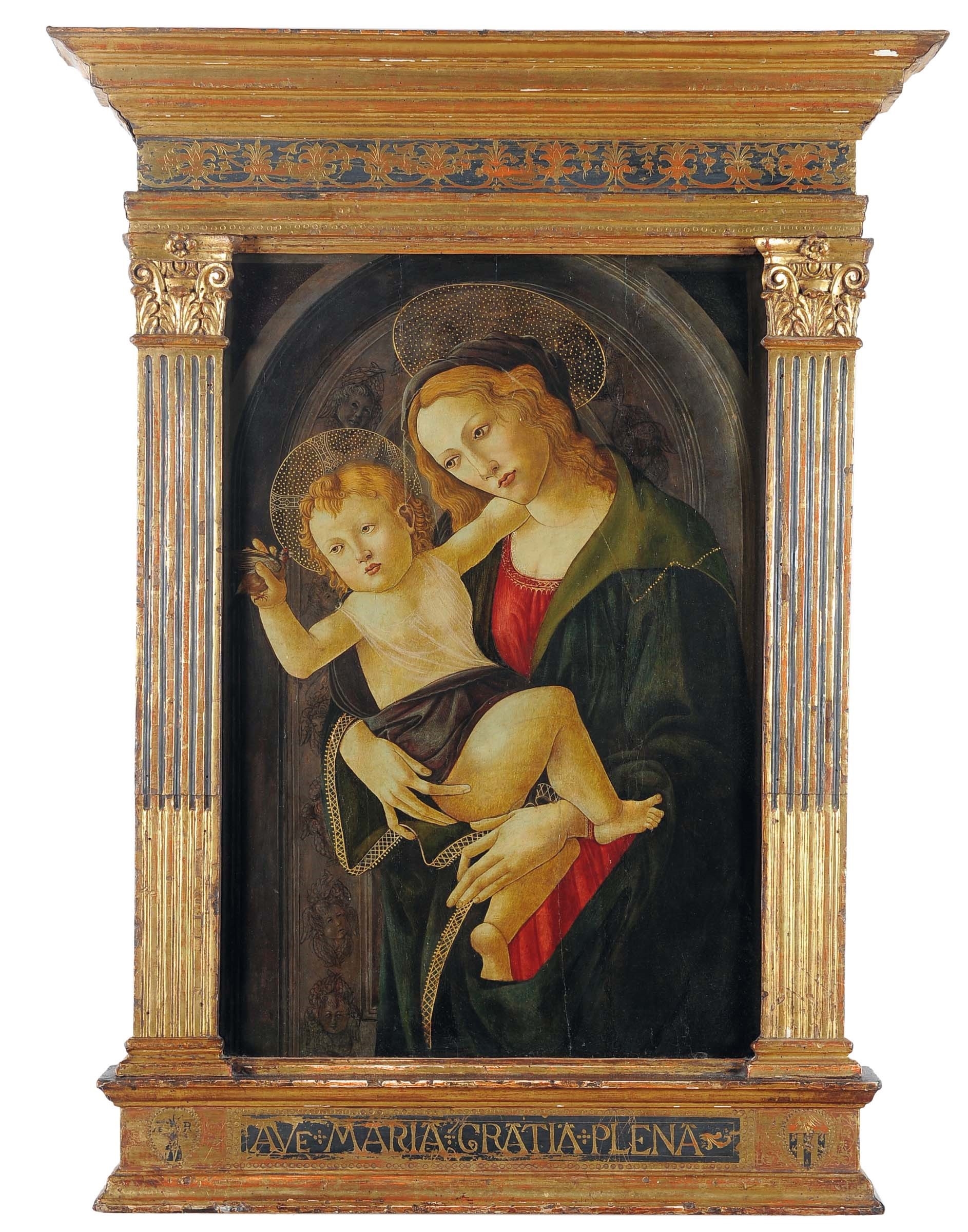 Sandro Botticelli | Madonna and Child with the Infant Saint John the ...