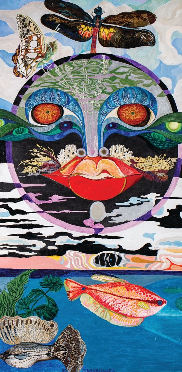 Artwork by Anna Sienkiewicz – Zieleńcowa, CZTERY ŻYWIOŁY, Made of Oil, canvas