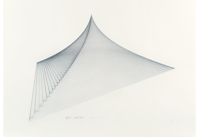 Pyramid by Agnes Denes, 1978