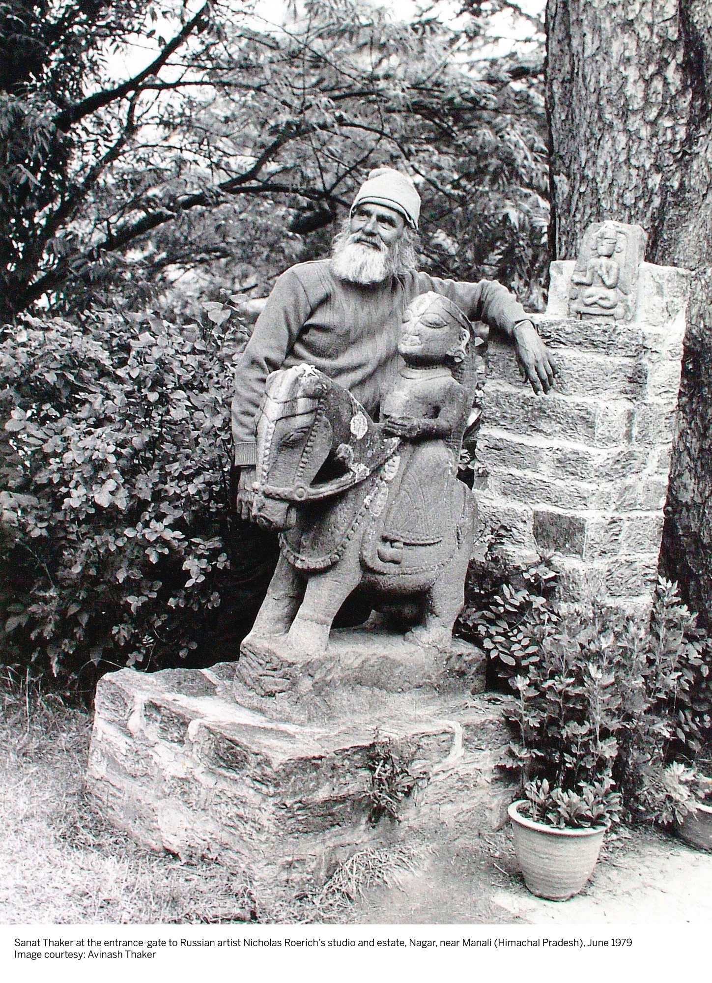 Artwork by Sanat Thaker, IMPRESSIONS – KULU – MANALI IX, Made of Oil on canvas board