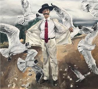 Santiago Ydáñez: Las caricias del coloso - Galeria Javier López & Fer Frances (La Florida)