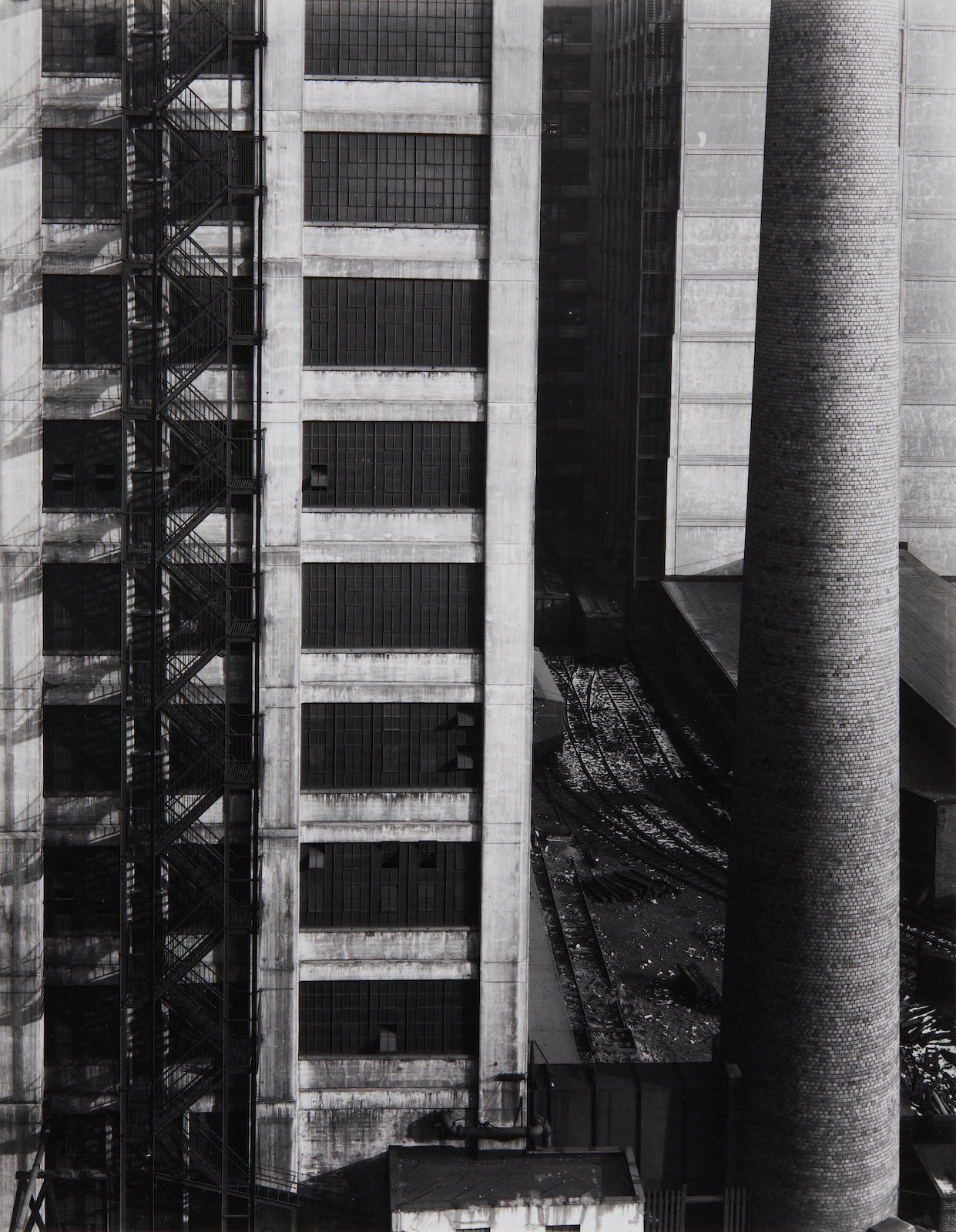 Ralph Steiner After the Rehearsal of the Chase of Clyde Griffiths
