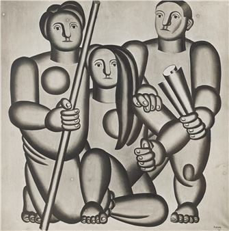 &quot;Les Trois Nus&quot; par Leger - Christa Ehrlich