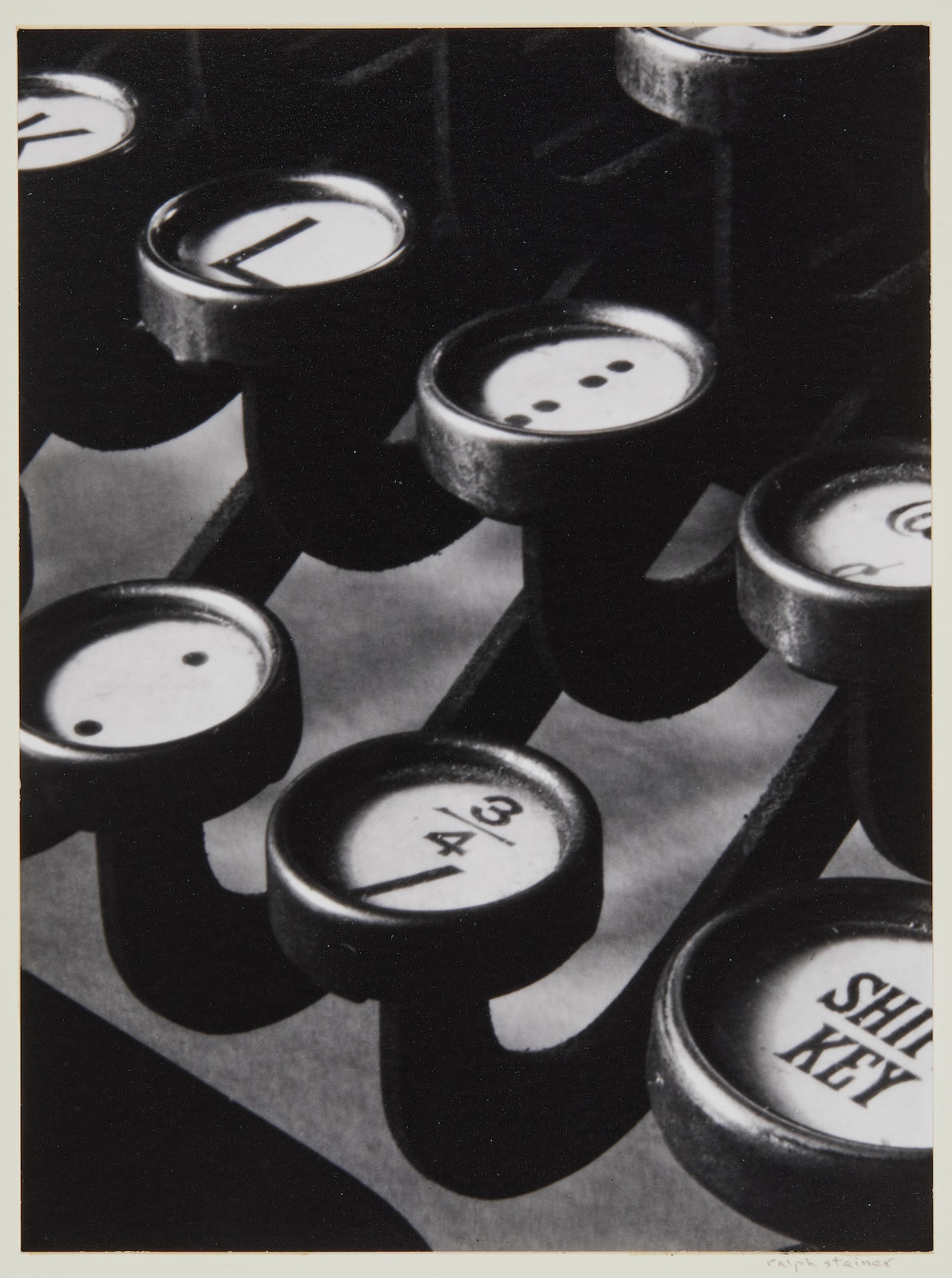 Ralph Steiner After the Rehearsal of the Chase of Clyde Griffiths