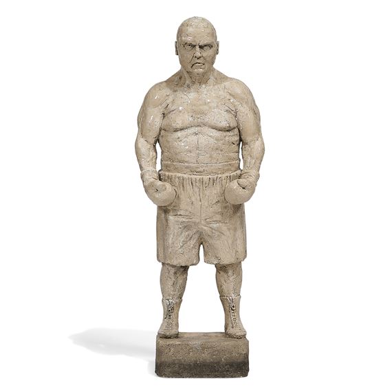 Lars Calmar | Boxer-Standing (2008) | MutualArt