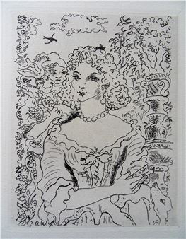 Young Girl and Little Musicians - Roger Wild