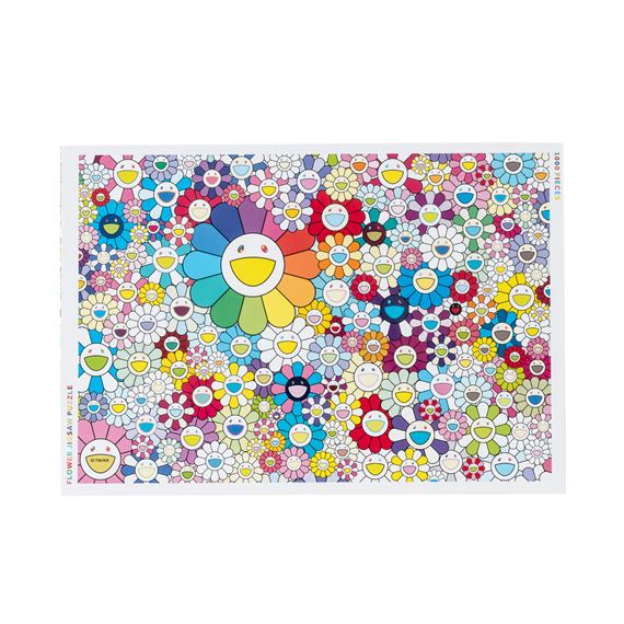 Takashi Murakami | Flower jigsaw puzzle (1000pcs) | MutualArt