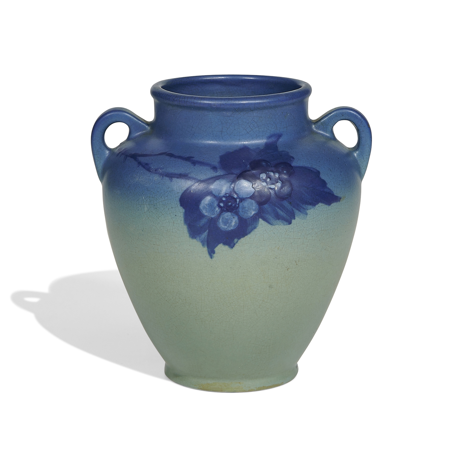 Artwork by Ruth Axline, two-handled, Made of glazed ceramic