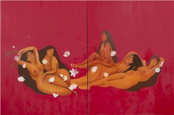 Hiba Schahbaz: Dreaming - De Buck Gallery, New York