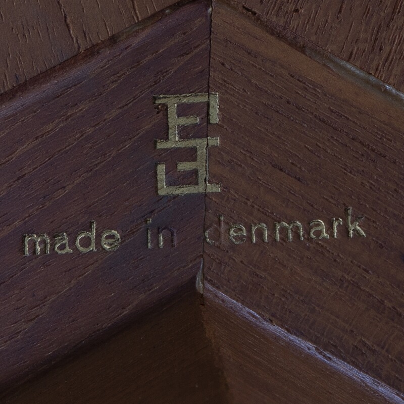 Artwork by Ole Gjerlov-Knudsen, Torben Lind, Set of six armchairs of teak