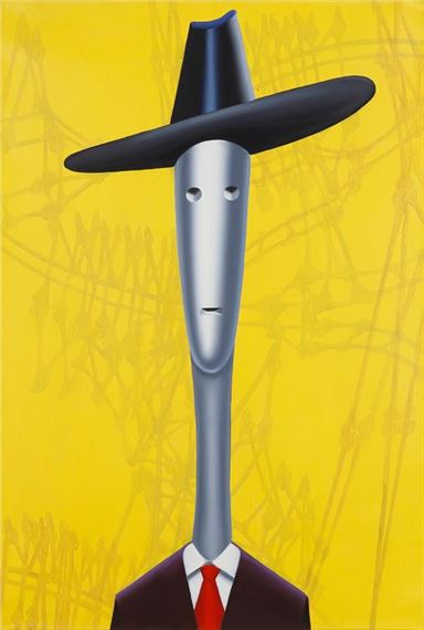 PORTRAIT by Ram Bali Chauhan, 2010