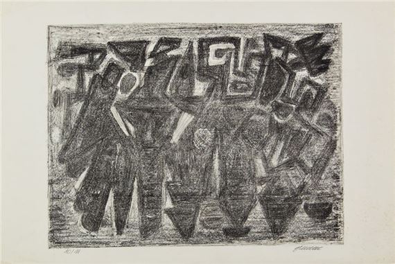 untitled by Willi Baumeister