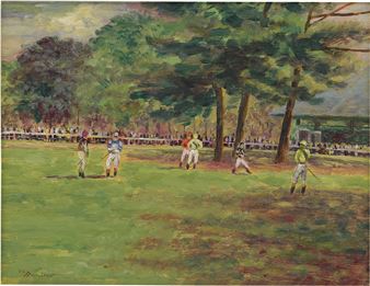 IN THE PADDOCK - Thomas H. Archer