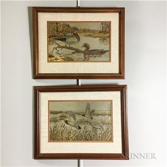 Two Framed Al Dornisch for the  Plaques - Al Dornisch