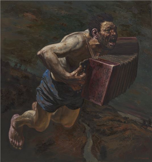 Night Flight by Vasily Shulzhenko, 1994