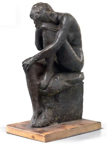 Bruno Innocenti | NUDO ACCOVACCIATO (1955) | MutualArt