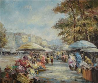 flower market - Otmar Lederer
