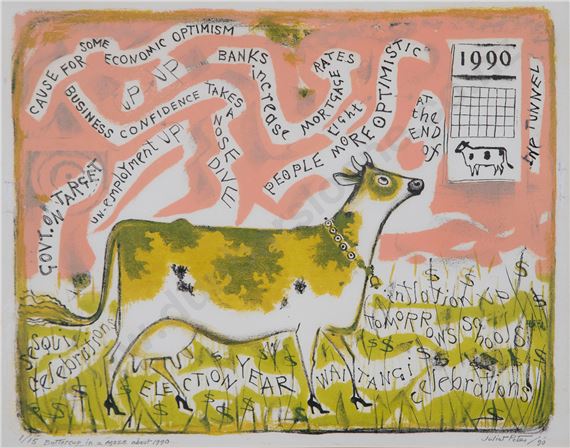 Buttercup in a Maze by Juliet Peter, 1990