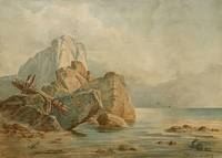 Felsige Küstenlandschaft - Harald Oskar Poelchau