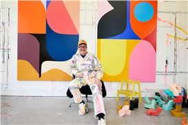 Stephen Ormandy Explores Vibration and Rhythm in Vivid Paintings