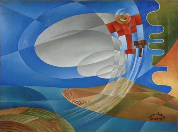 VOLO SUL VULCANO by Giulio d’Anna, 1929