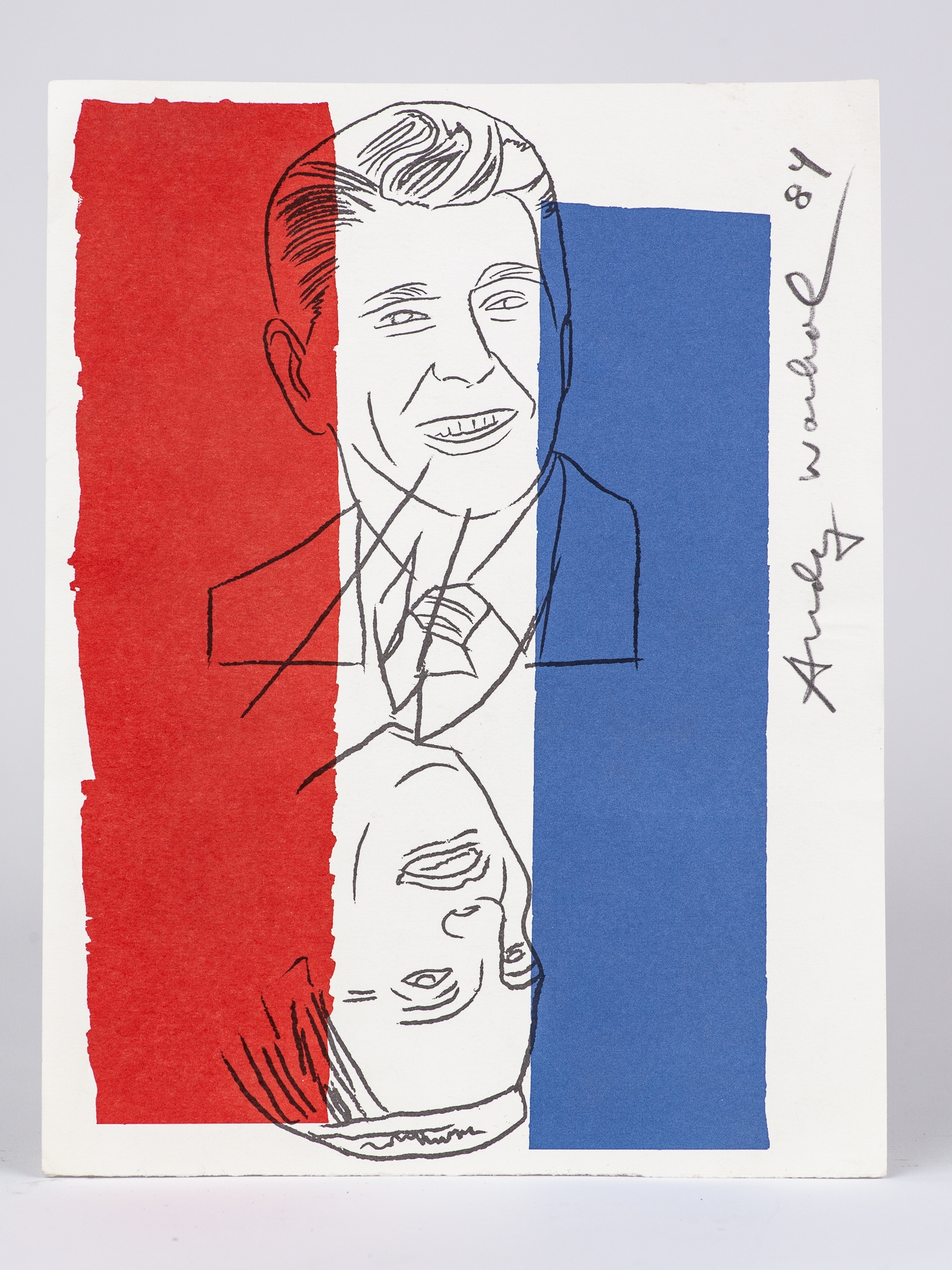 Invitation (Election Night 1984) by Andy Warhol, 1984