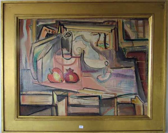 Still life with apples by Helen Stein