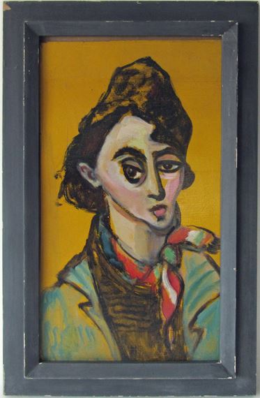 Portrait of a young woman by Helen Stein