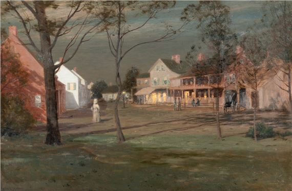 Moonlight by Leonard Ochtman, 1894