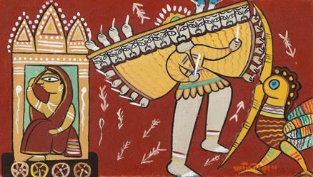 Untitled by Jamini Roy