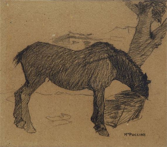 CAVALLINO by Mario Puccini, circa 1914
