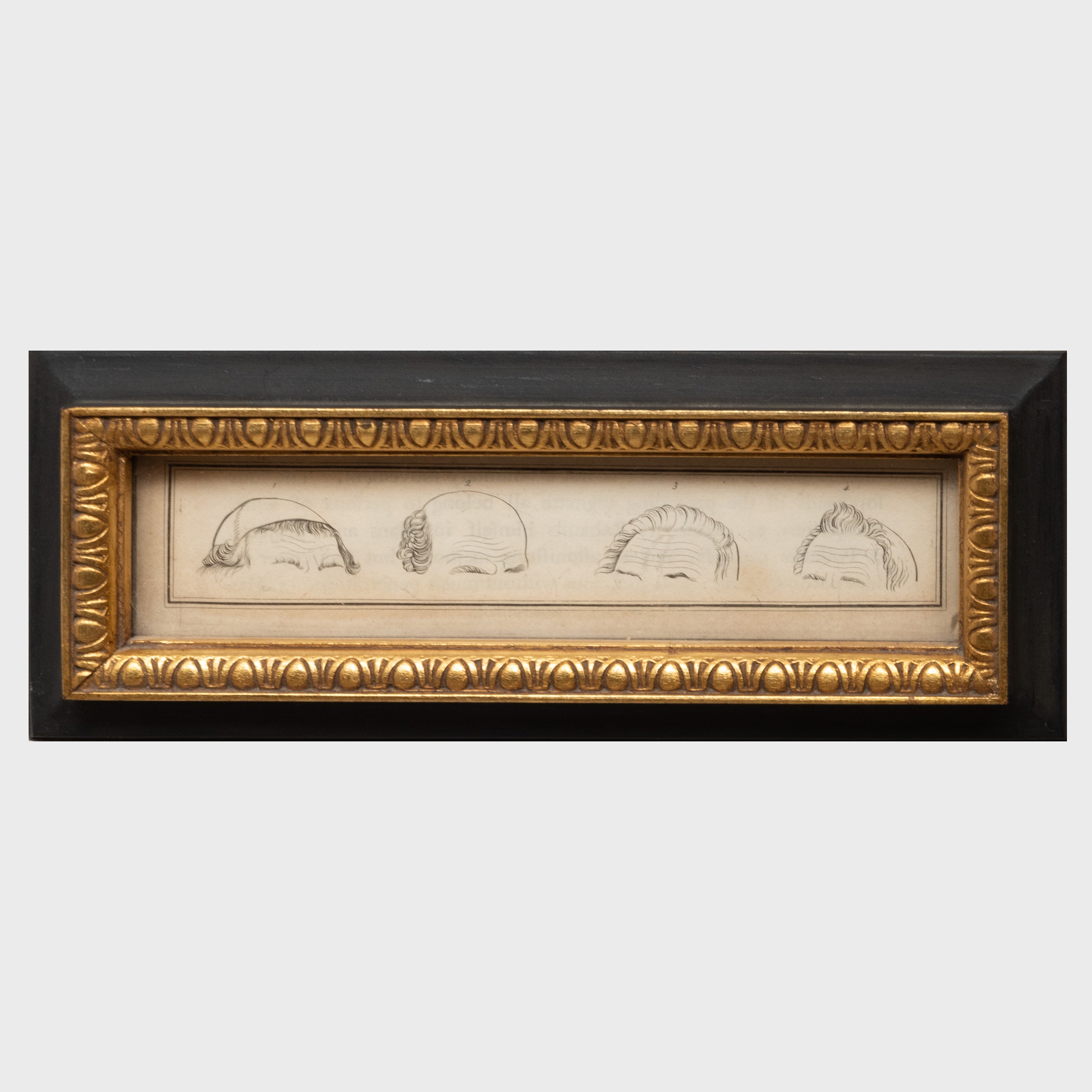 Artwork by Johann Caspar Lavater, Lavater's Essay on Physiognomy: Two Plates, Made of etchings in black on wove paper