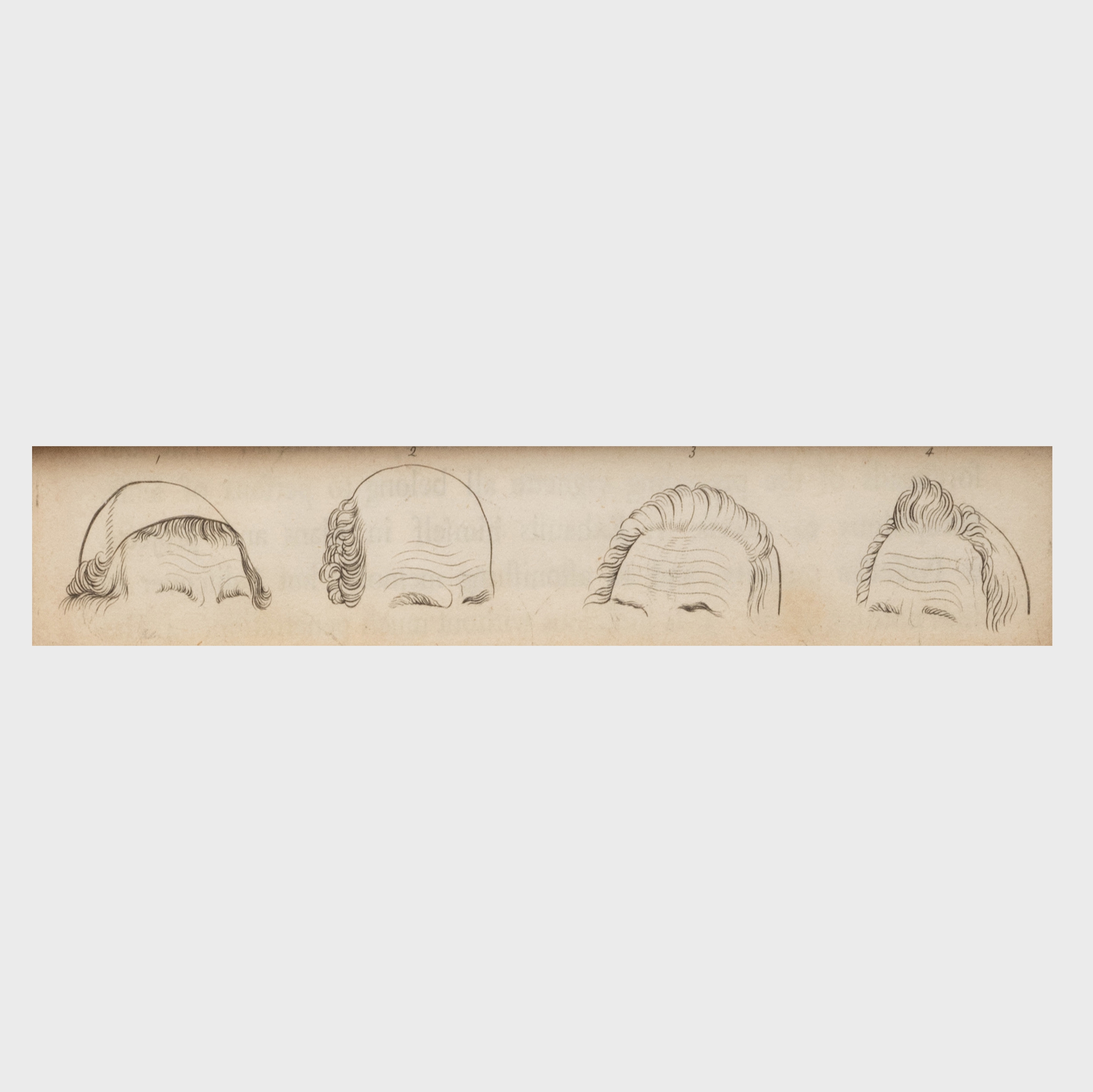 Artwork by Johann Caspar Lavater, Lavater's Essay on Physiognomy: Two Plates, Made of etchings in black on wove paper