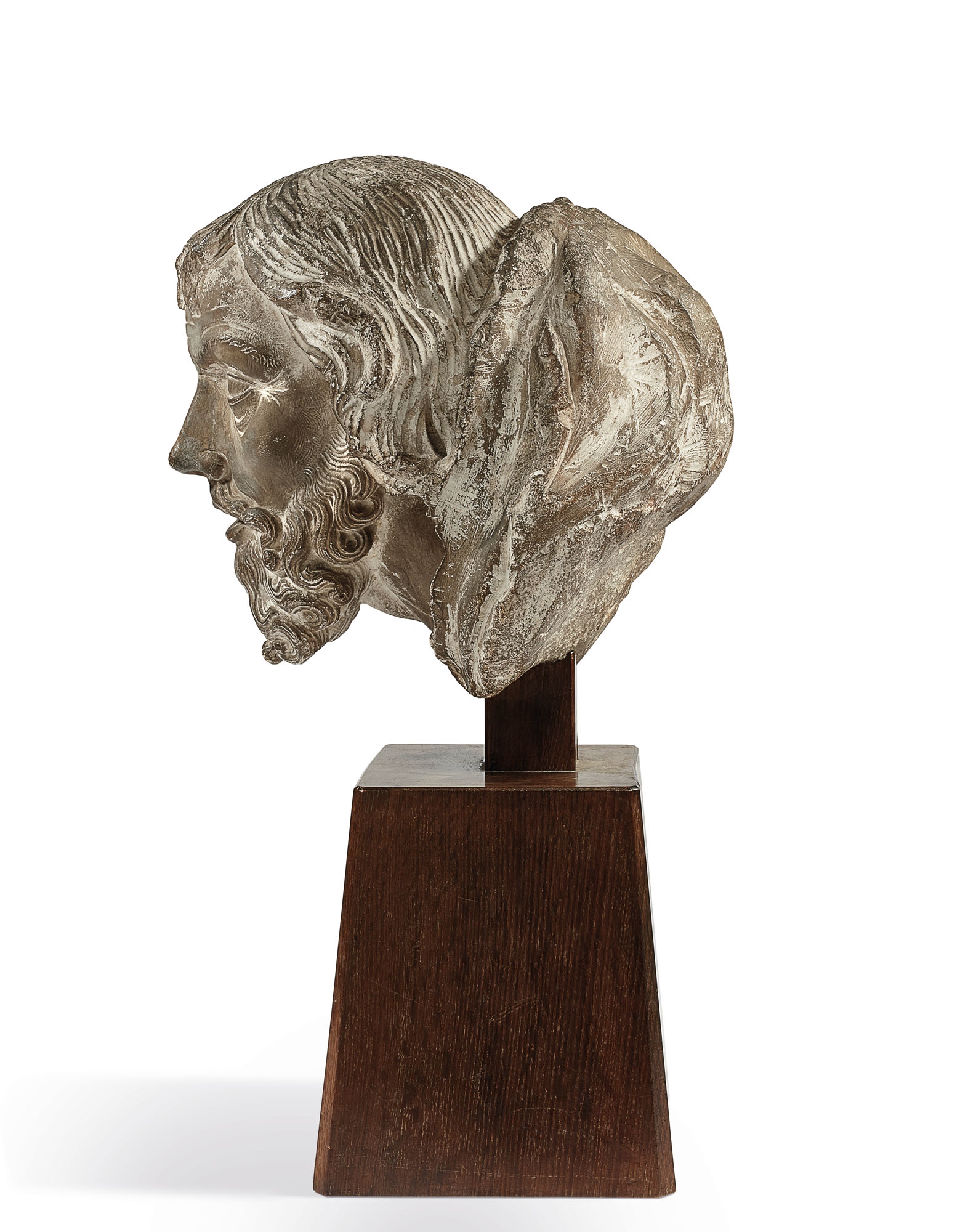 French School, 15thCentury | TÊTE SCULPTÉE EN PIERRE REPRÉSENTANT UN ...