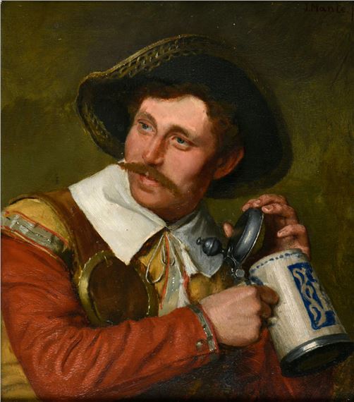 L'homme à la choppe - Julius Mante