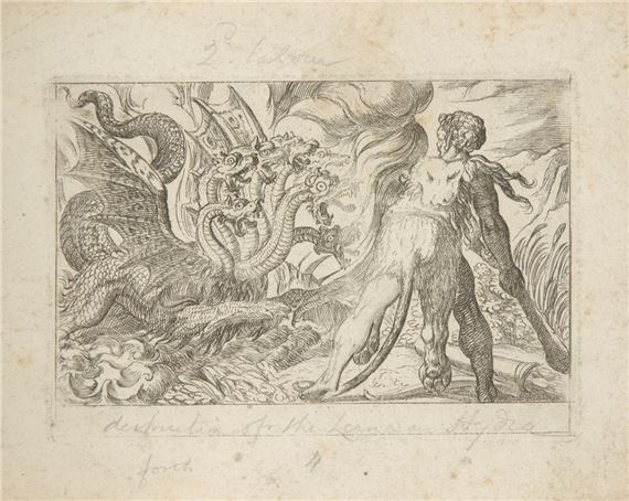 Six Works: Labors of Hercules by Antonio Tempesta, 1608
