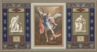 The Archangel Michael defeating Satan - Tommaso Bigatti