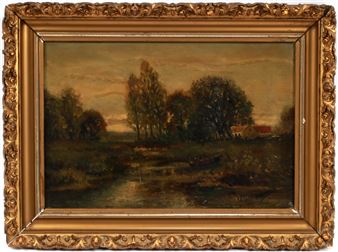 RIVER LANDSCAPE - C. Bereck