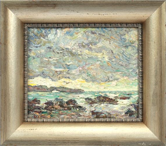  "WELLINGTON HARBOR ENTRANCE" by Michael Lubomudrov