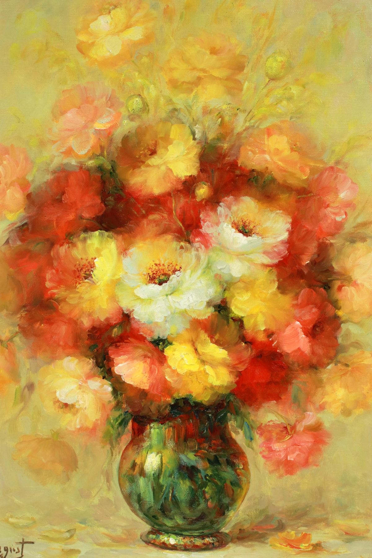 Louis D. August FLOWER BOUQUET MutualArt