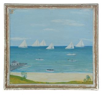 CAPE COD SCENE - N. G. Snow