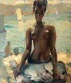 Femme africaine by Clement Serneels, 1943