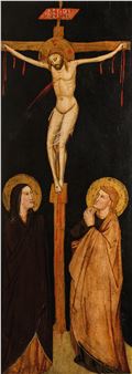 Crocifissione con la Vergine e San Giovanni Dolenti - Giovanni del Biondo