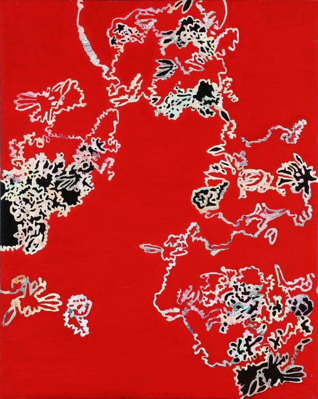 Artwork by Anita Viola Nielsen, Composition, Made of Oil on canvas