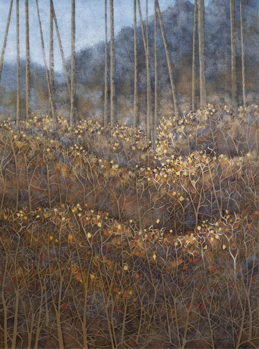 Artwork by Deborah Lougheed Sinclair, AUTUMN SERIES #4, Made of acrylic on canvas